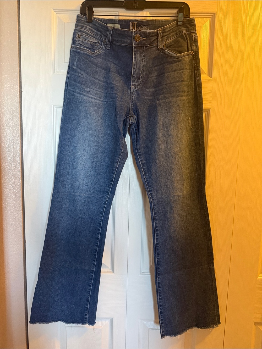Kut from the Kloth Nicole Dark Blue Bootcut Jeans